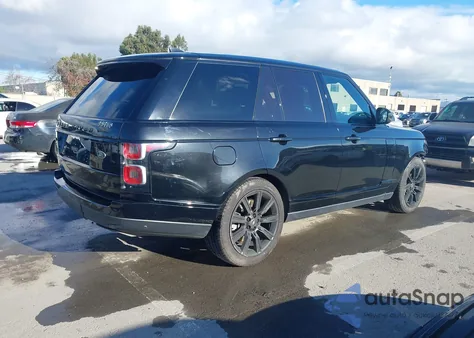 2020 Land Rover Range Rover Hse z USA, uszkodzony, nr VIN SALGS2RU2LA584421